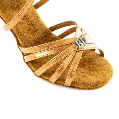 Style 2602 - Tan Leather Latin Shoes