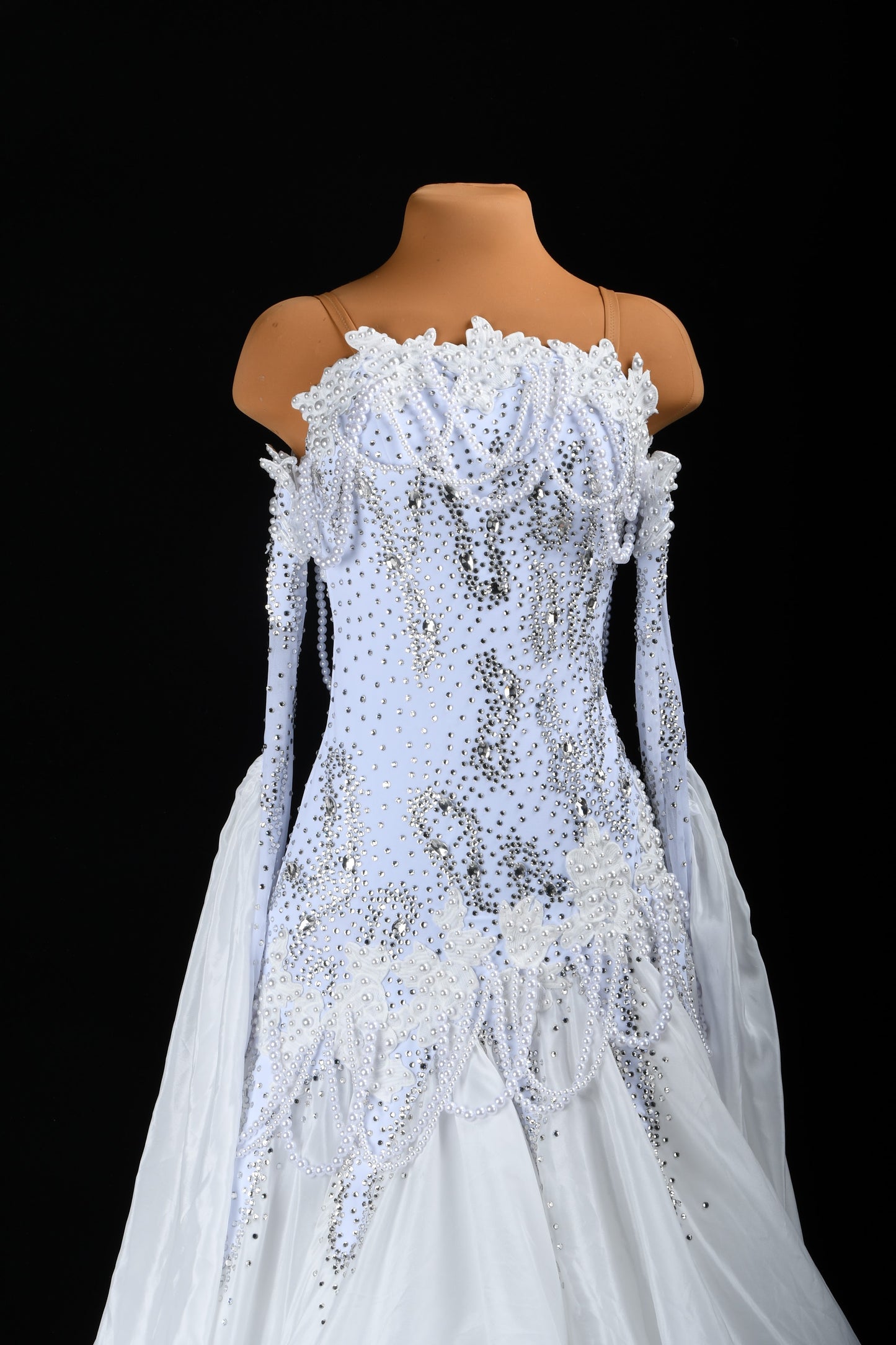 White Ballroom Dress
