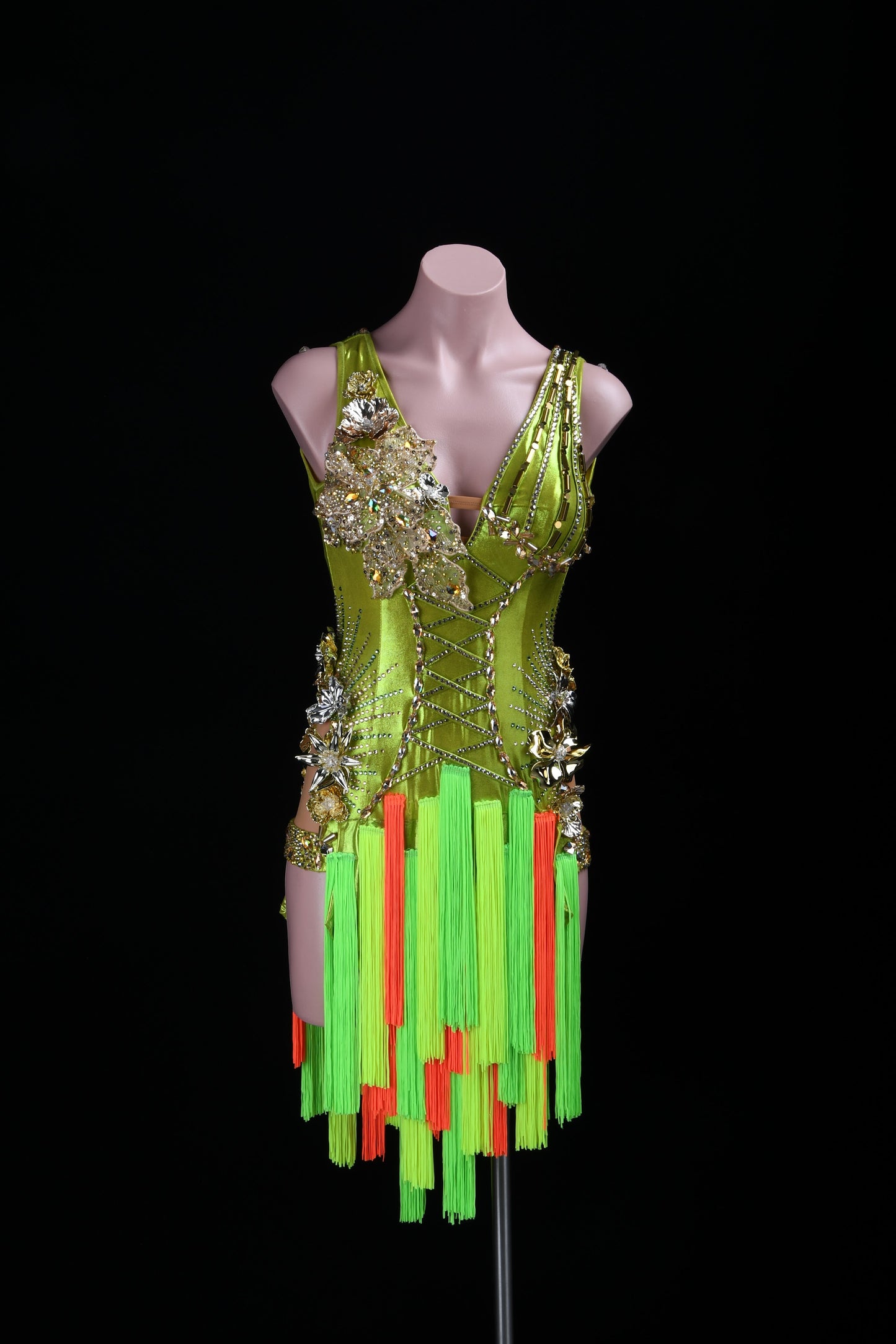 Neon Mirage | Latin Competition Dress | DSC_1380