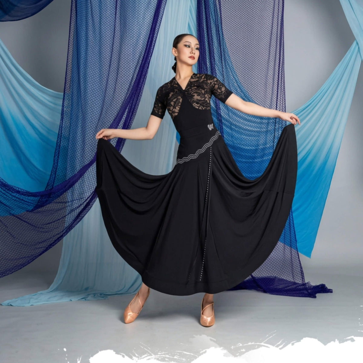 Practice Ballroom Skirt