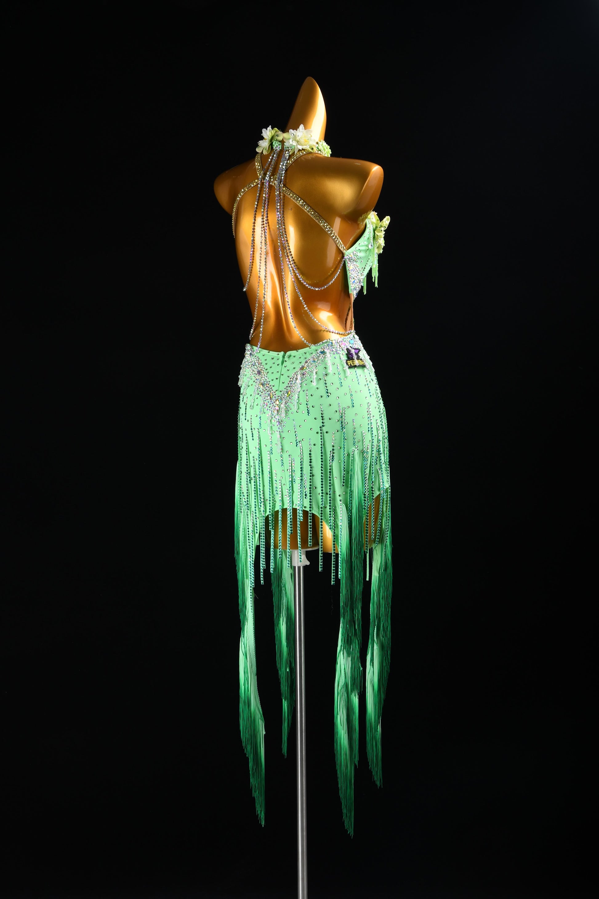 Mint Latin Dance Dress