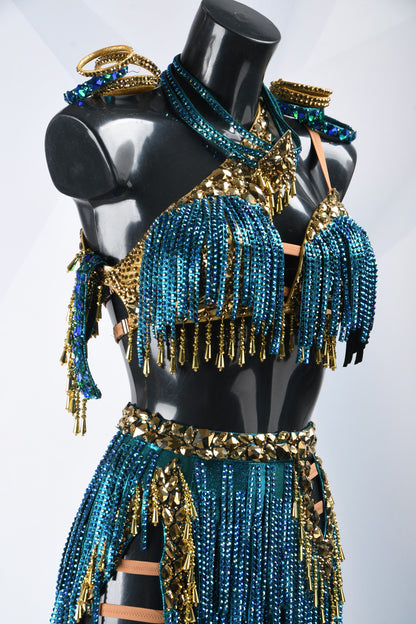 Crystal Latin Dress