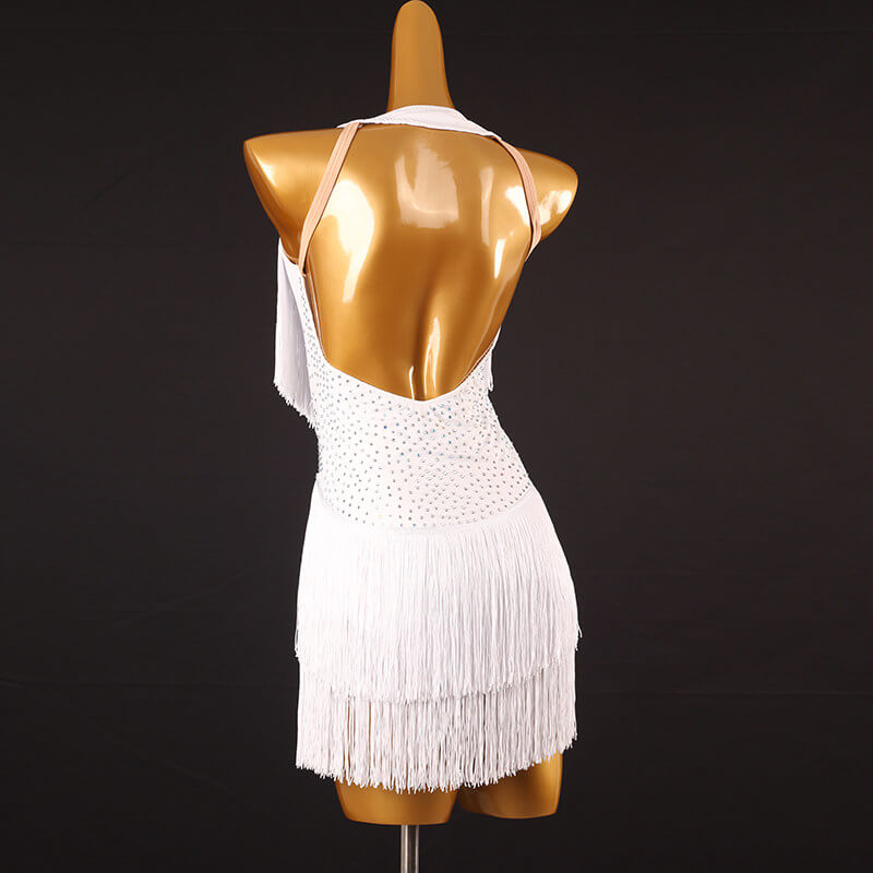 Sun-Kissed Fringe Attire | LQ409Dance Dressing