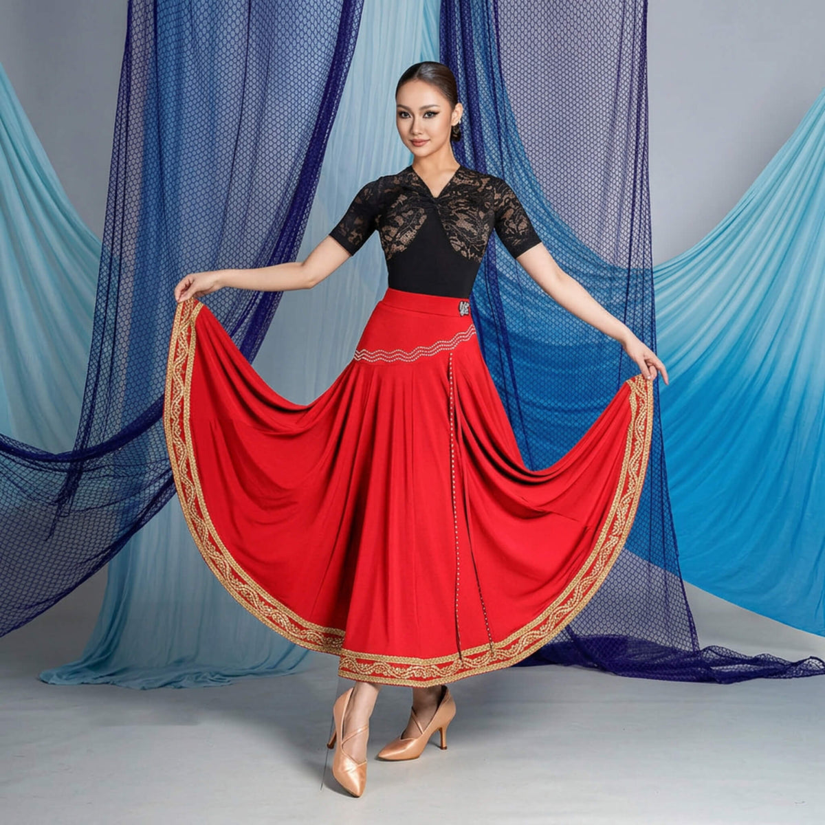 Practice Ballroom Skirt
