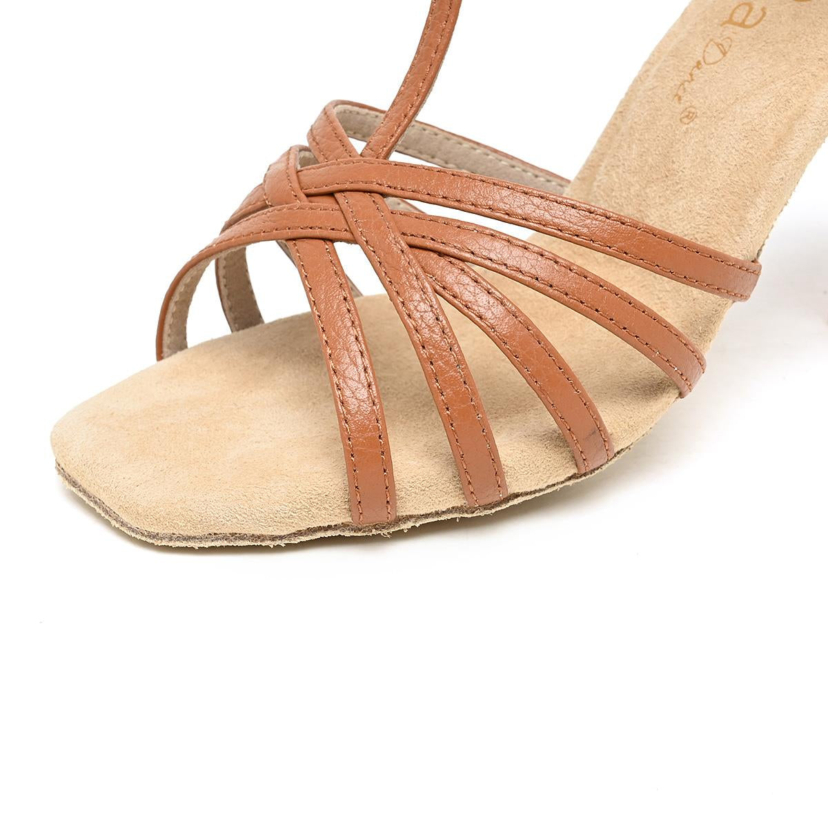 Tan Latin Competition Shoes