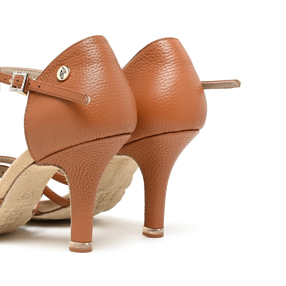 Tan Latin Competition Shoes