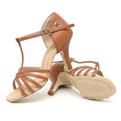 Tan Latin Competition Shoes