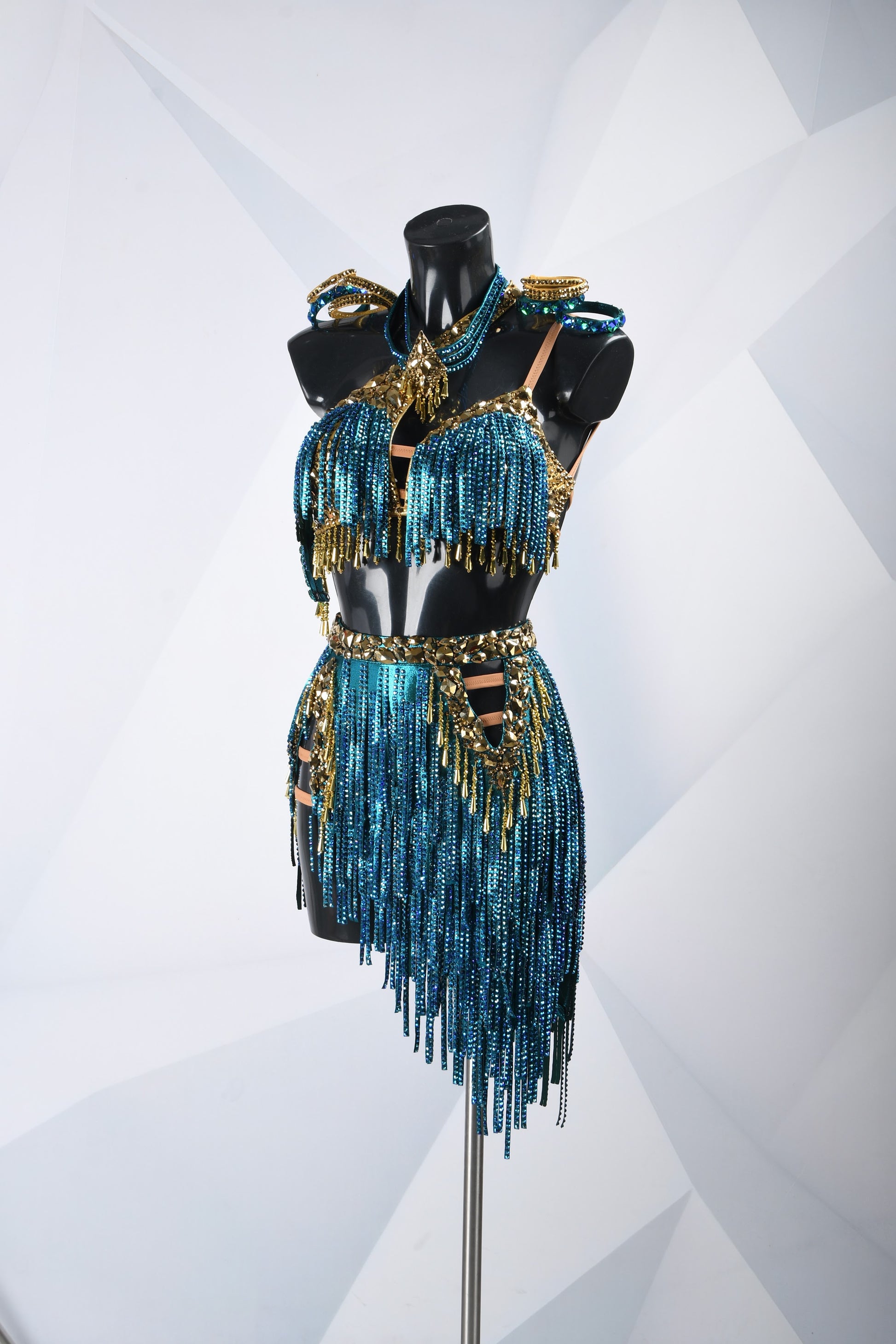 Crystal Latin Dress