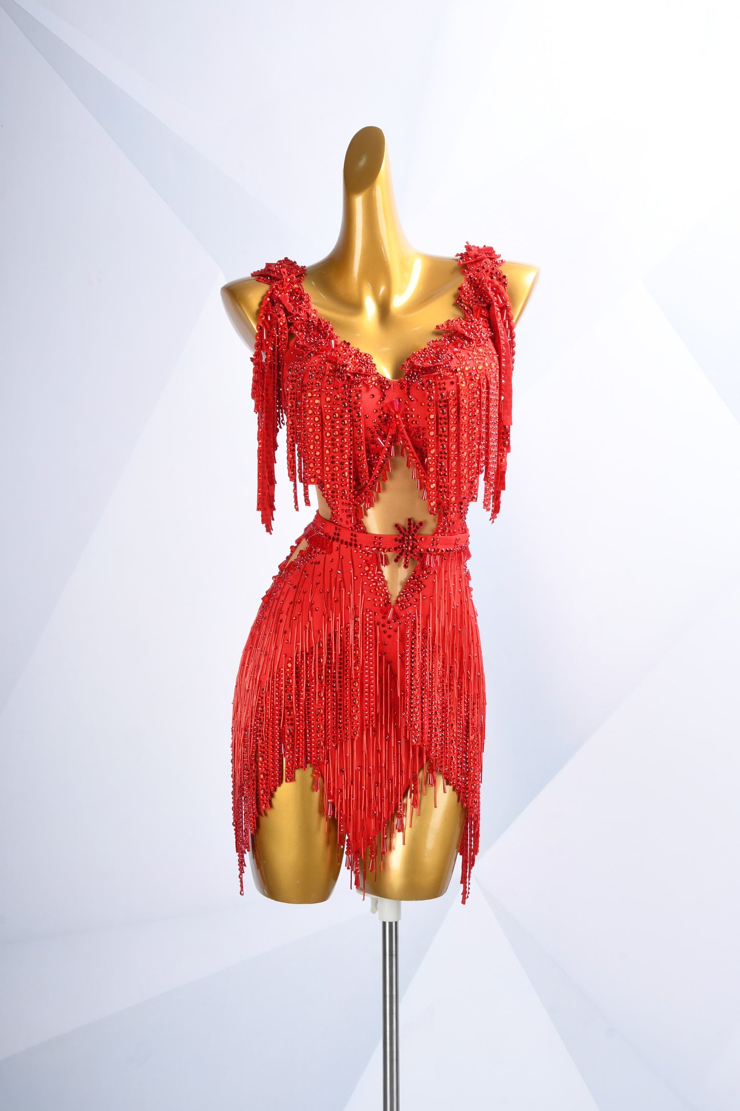 Red Latin Dress