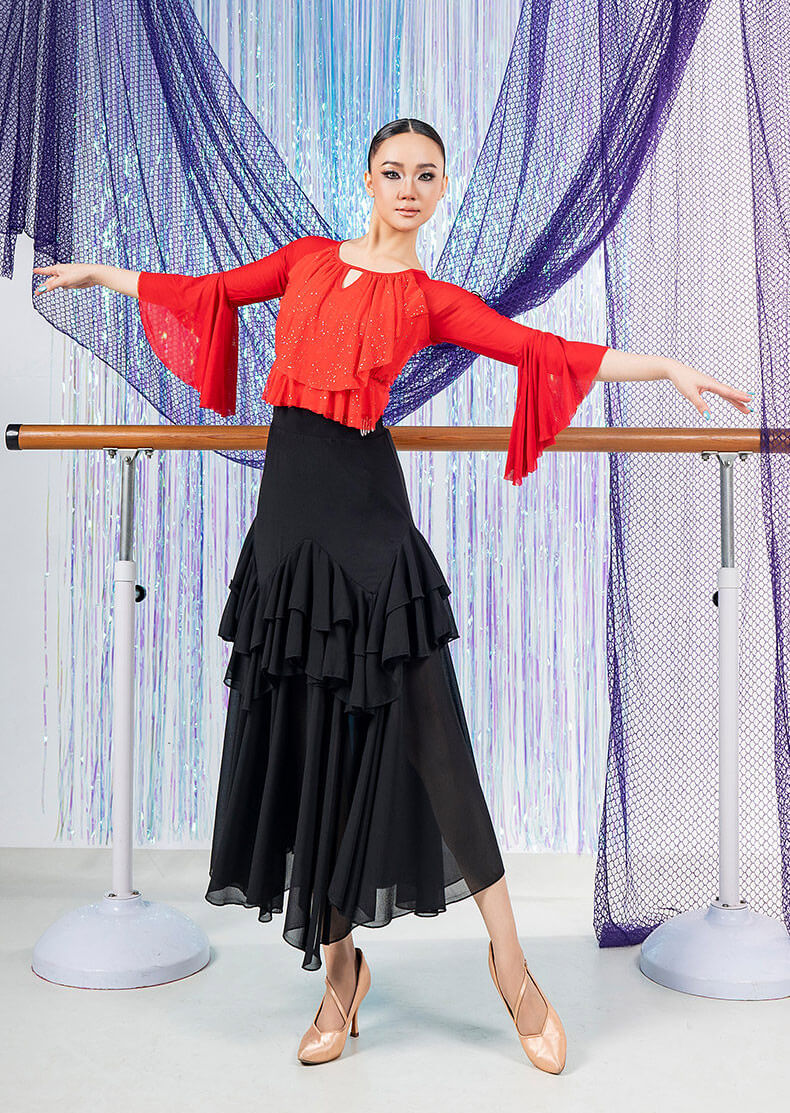 Ballroom Dance Skirt