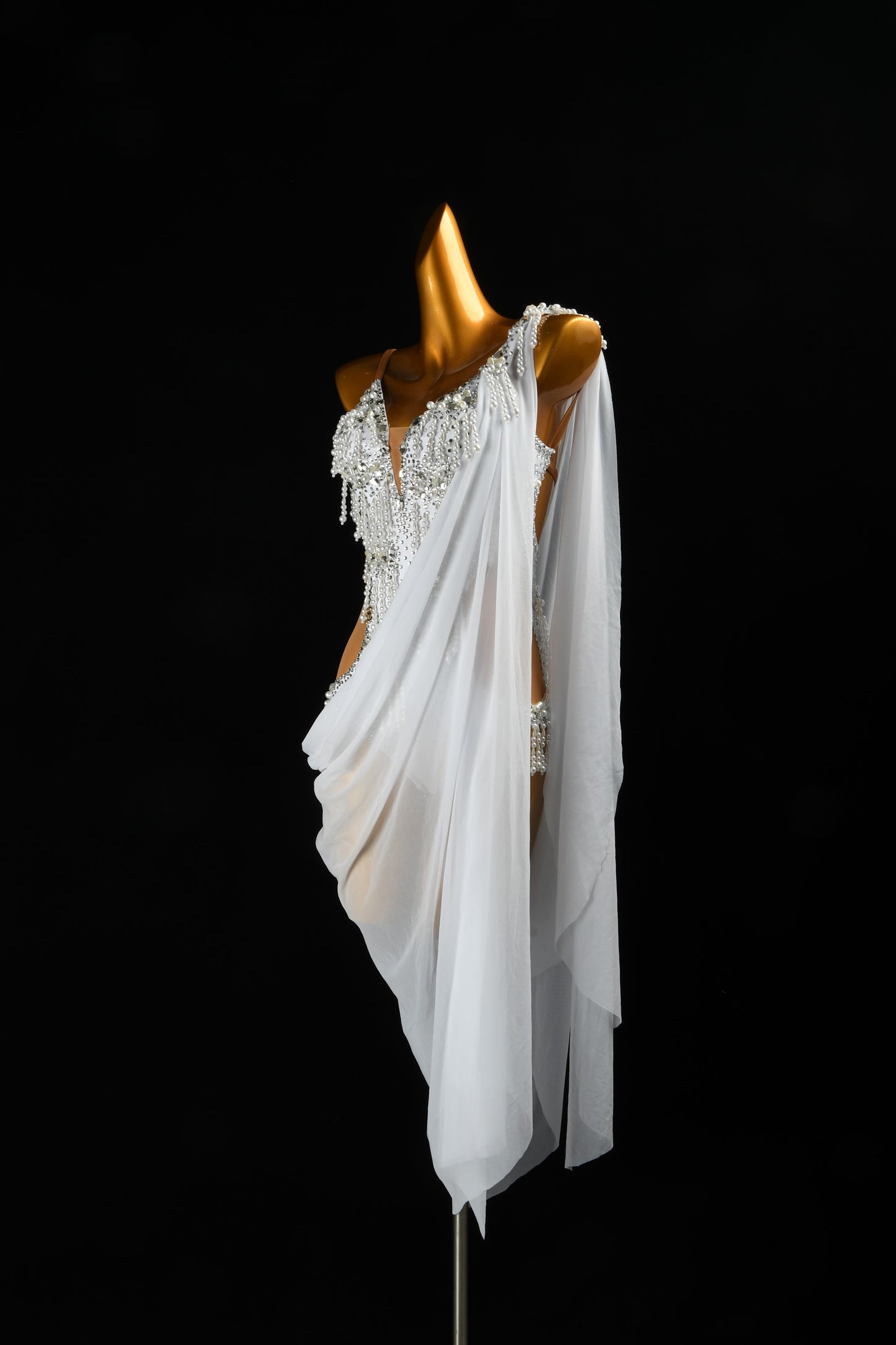 The White Swan Fantasy | Latin Dress For Ladies | DSC_7318
