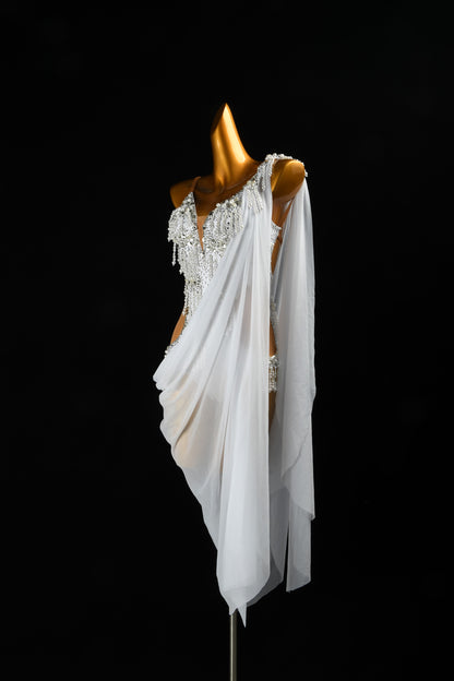 The White Swan Fantasy | Latin Dress For Ladies | DSC_7318