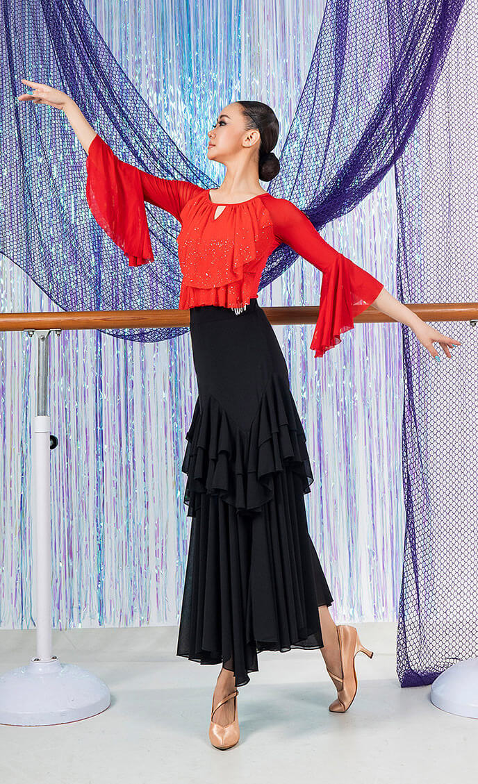 Ballroom Dance Skirt