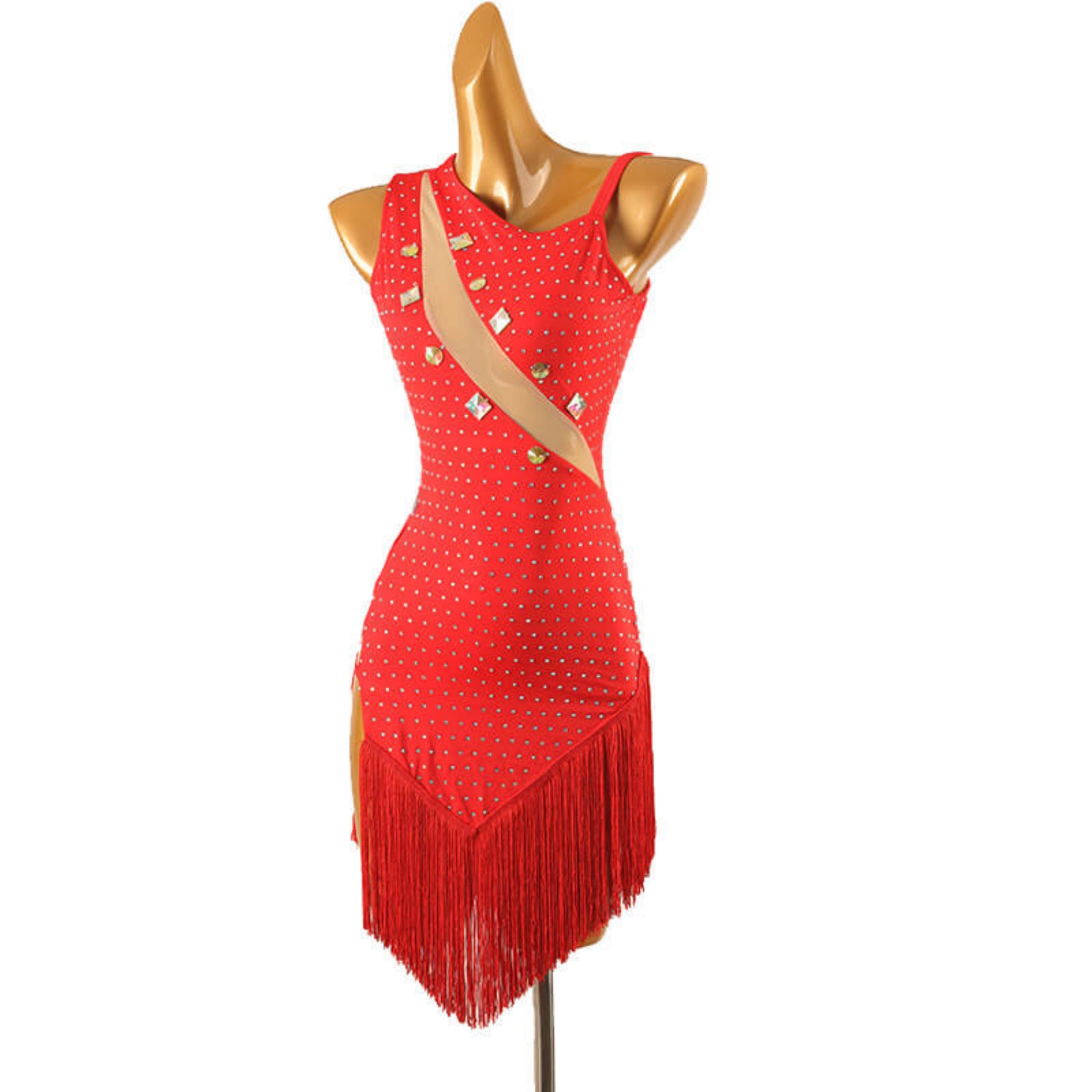 Tropical Twist Latin Dress | LQ430Dance Dressing