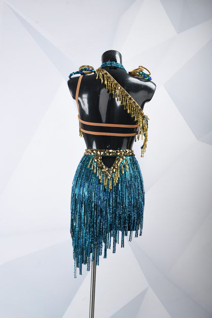 Crystal Latin Dress