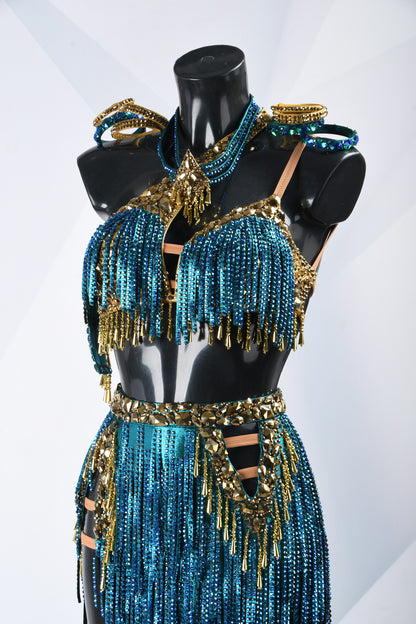 Crystal Latin Dress