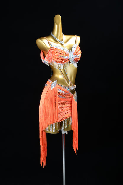 Dancing Beneath a Tropical Sunset | Latin Dress | DSC_9341