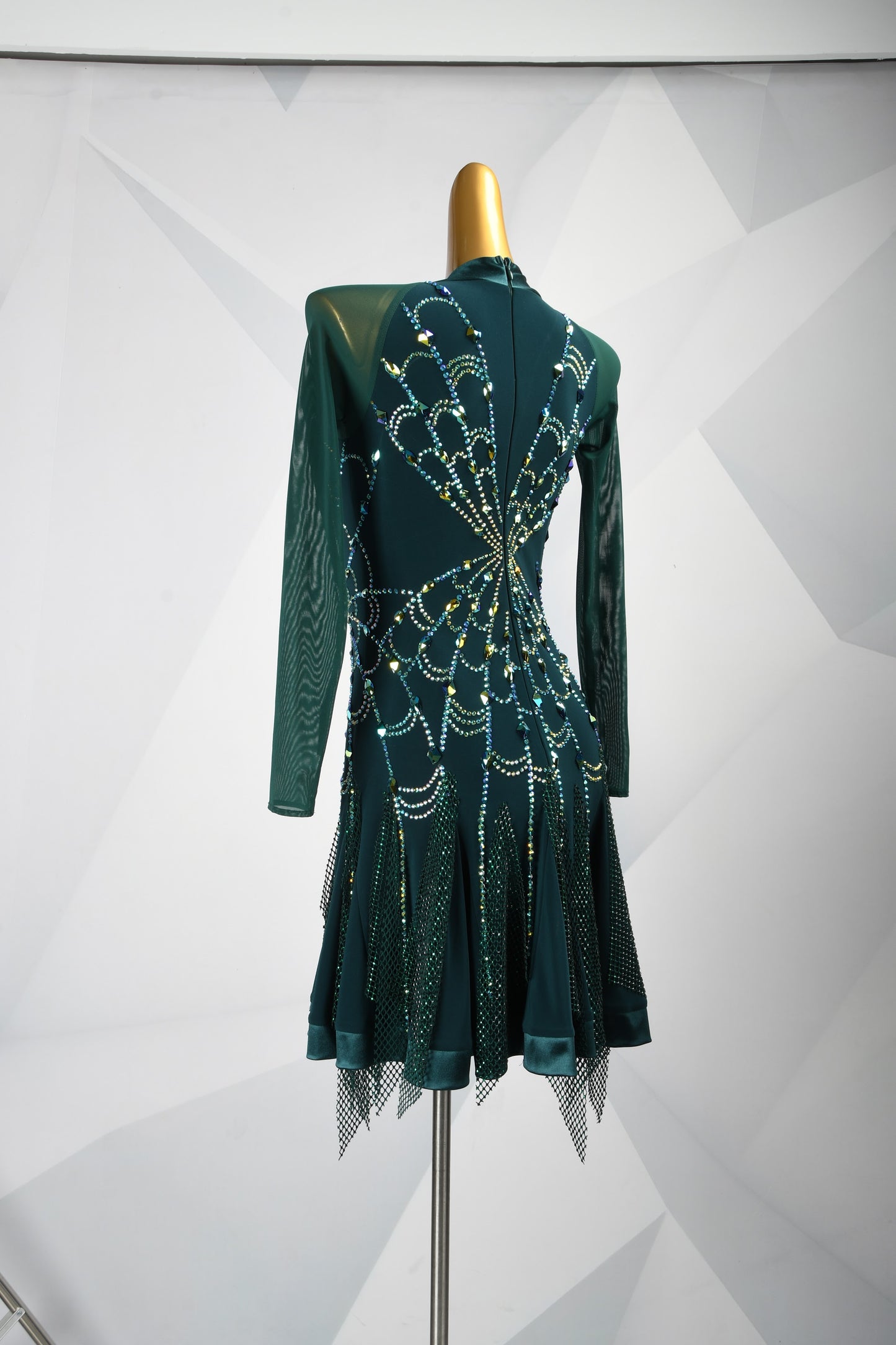 Silent Lagoon | Latin Competition Dress | DSC_7981