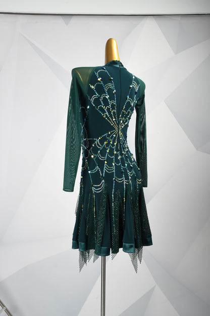Silent Lagoon | Latin Competition Dress | DSC_7981