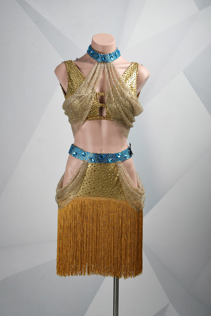Desert Jewel | Latin Performance Costume | DSC_1047