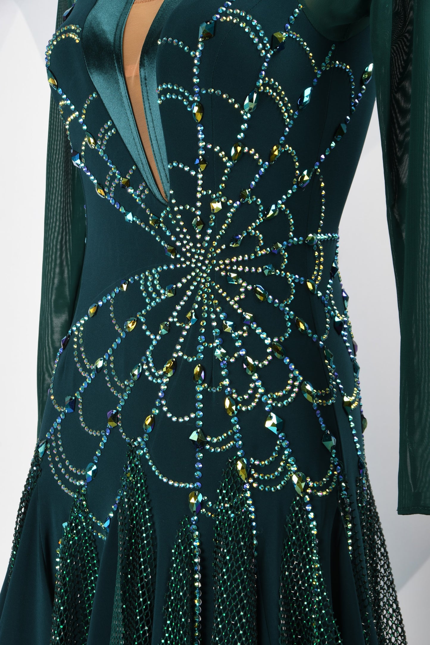 Silent Lagoon | Latin Competition Dress | DSC_7981