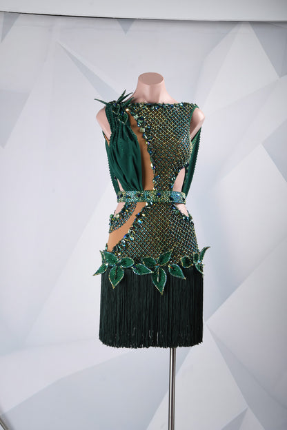 Secret Garden | Fringe Latin Dress | DSC_2080