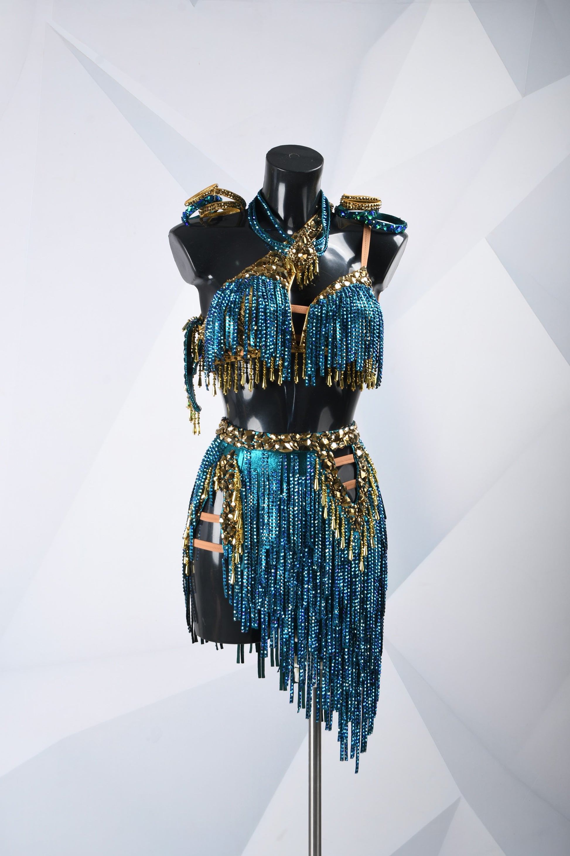 Crystal Latin Dress