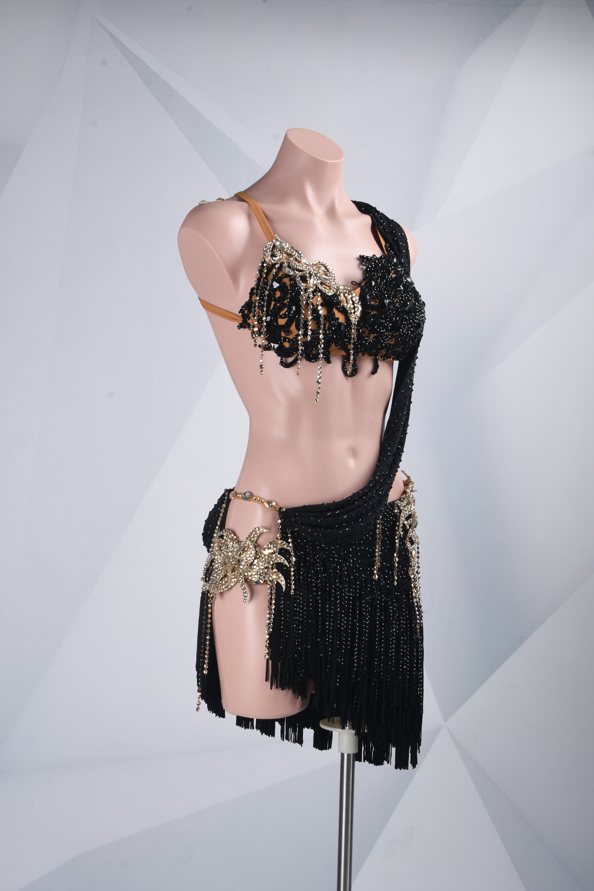 One Shoulder Dance Dress
