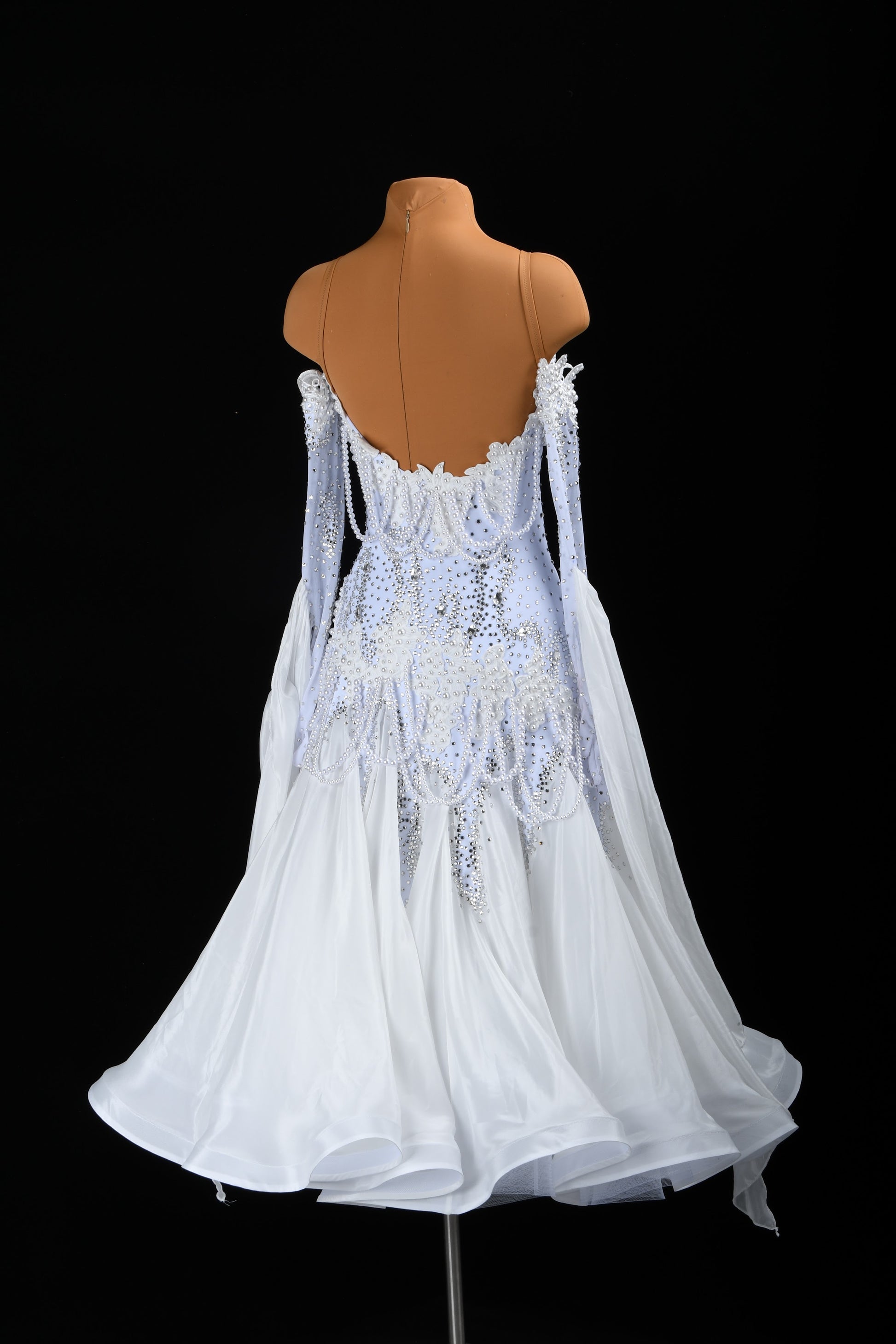 White Ballroom Dress