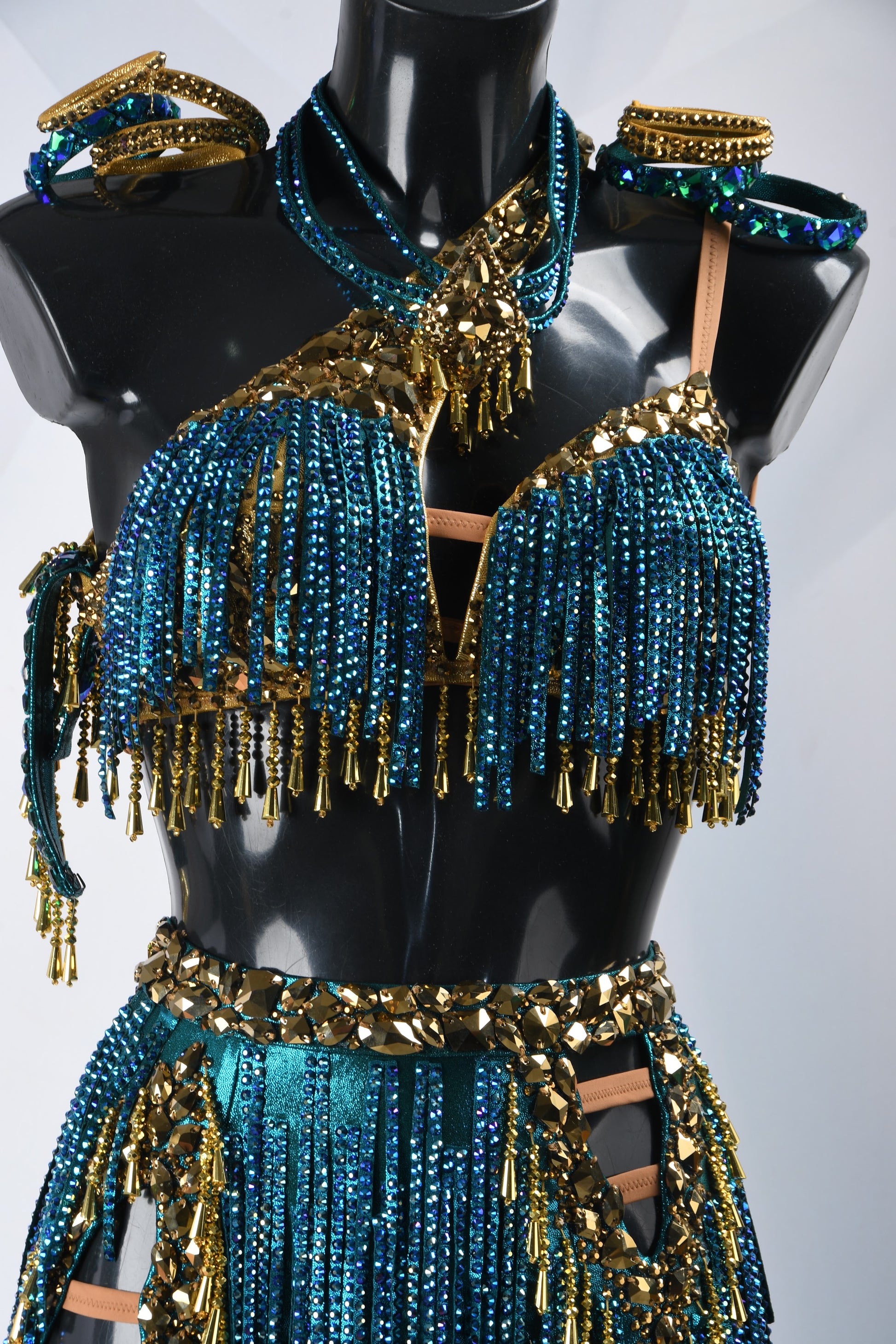 Crystal Latin Dress