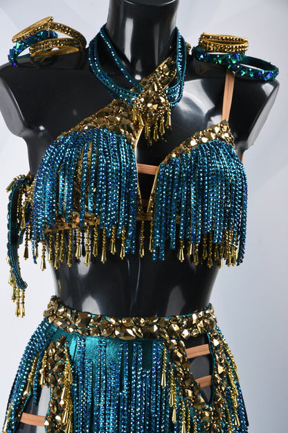 Crystal Latin Dress