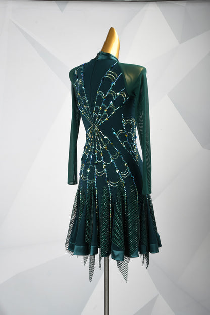 Silent Lagoon | Latin Competition Dress | DSC_7981