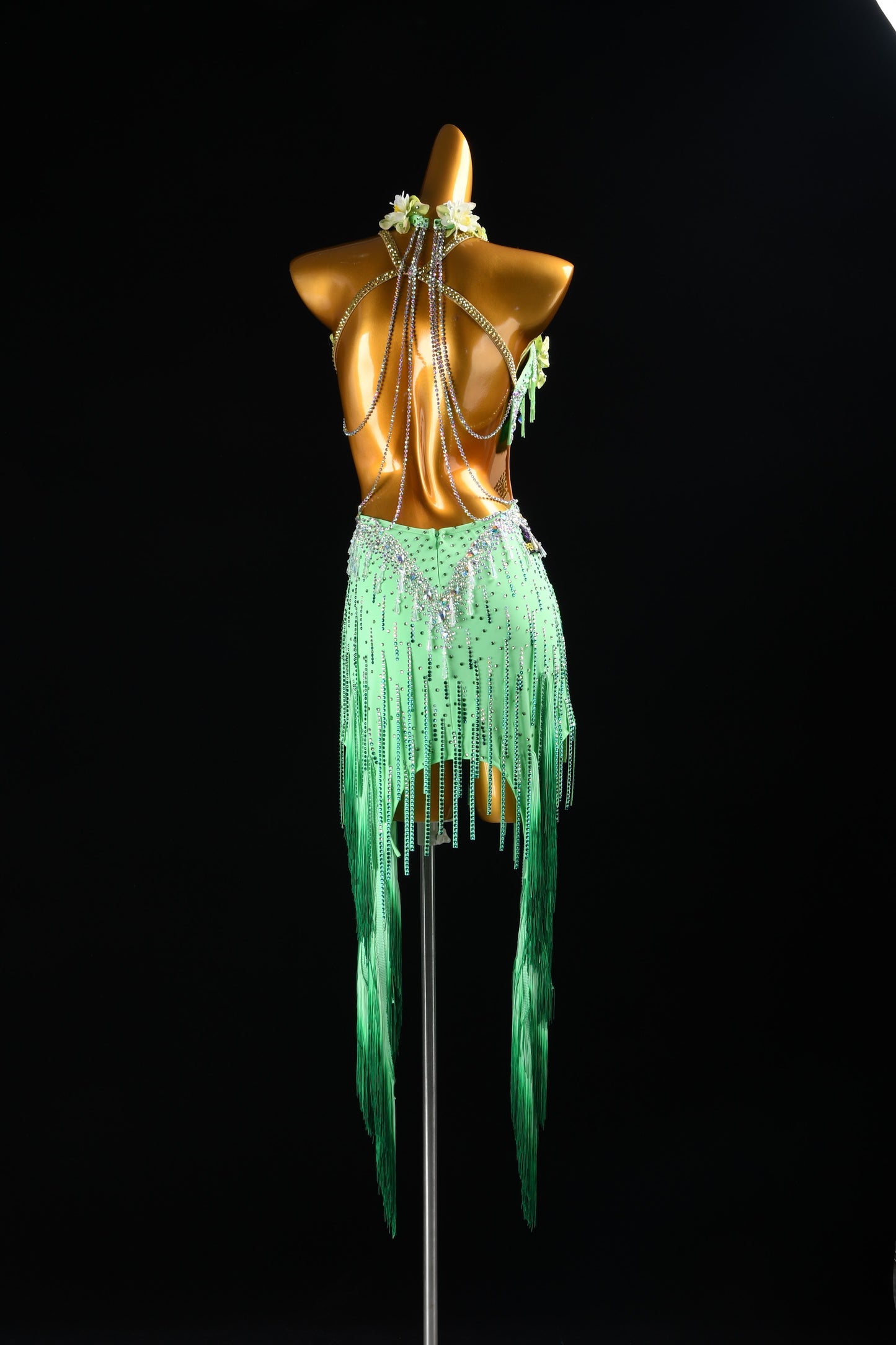 Mint Latin Dance Dress