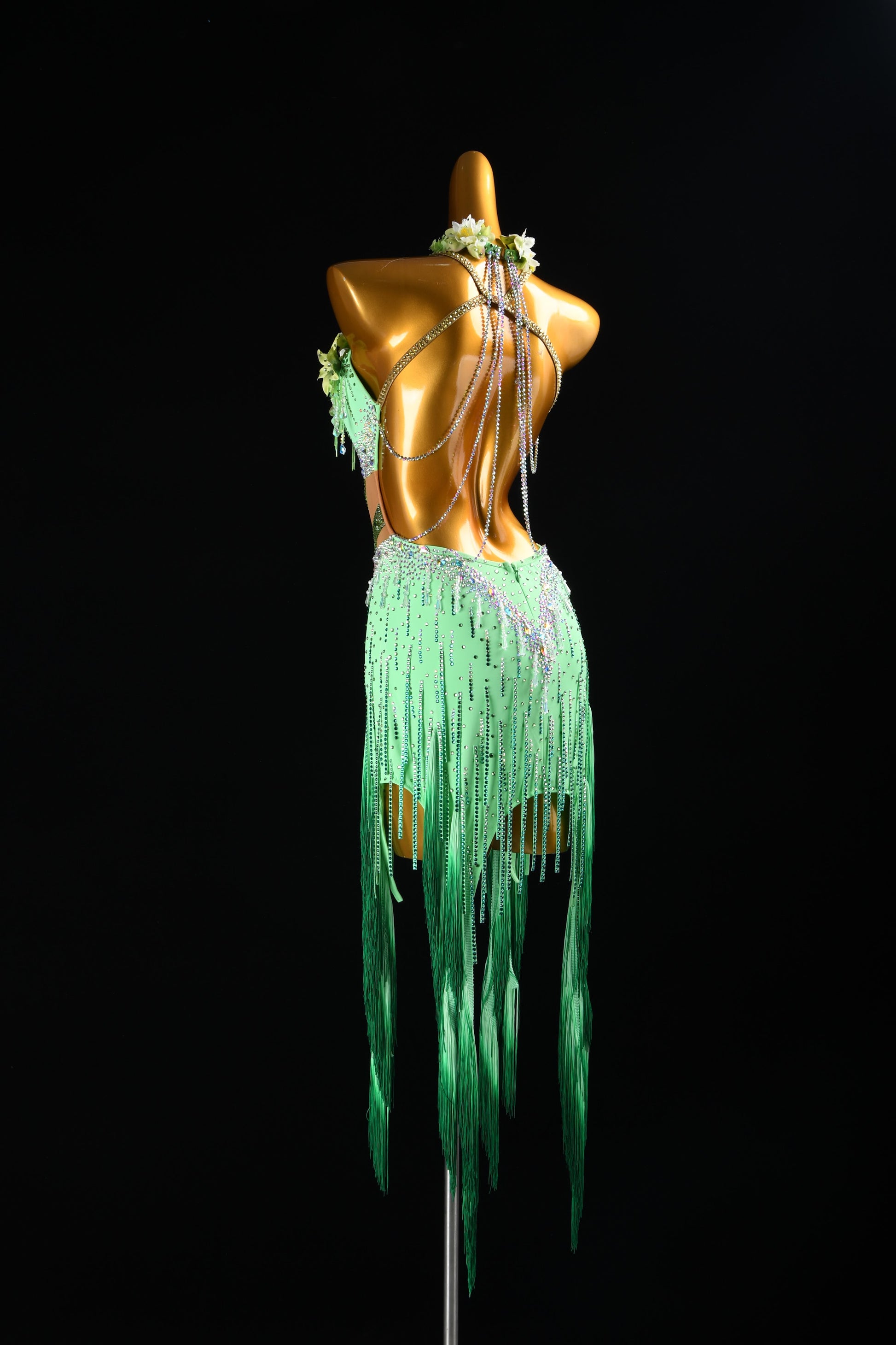 Mint Latin Dance Dress