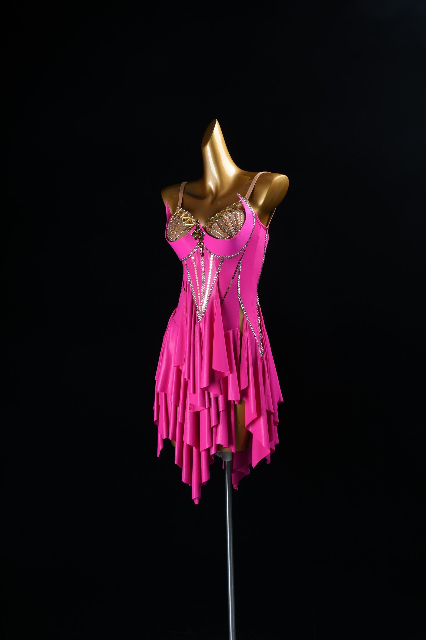 Pink Latin Dress
