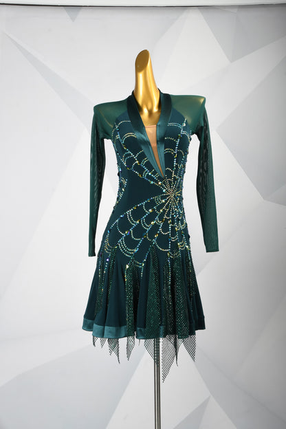 Silent Lagoon | Latin Competition Dress | DSC_7981