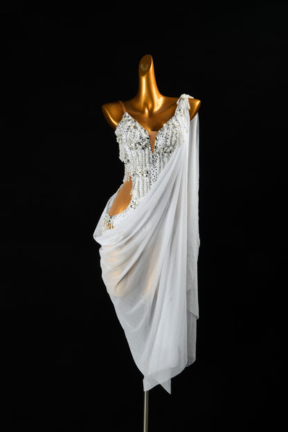The White Swan Fantasy | Latin Dress For Ladies | DSC_7318