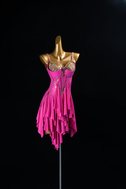 Pink Latin Dress
