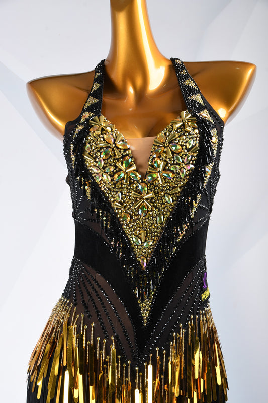 The Luxe Rhythm | Crystals Latin Dress | DSC_3986