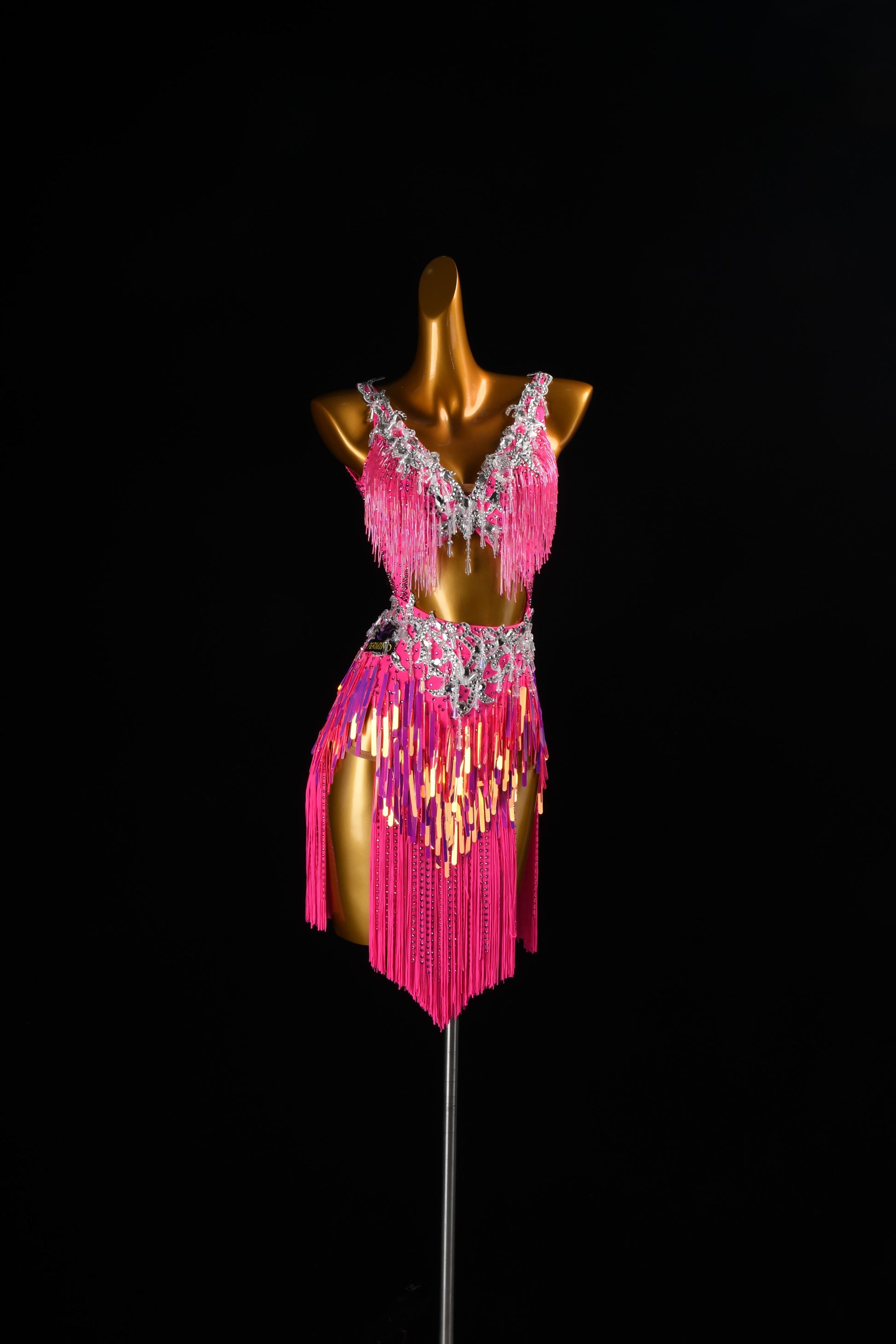 Latin Dance Dress For Girls