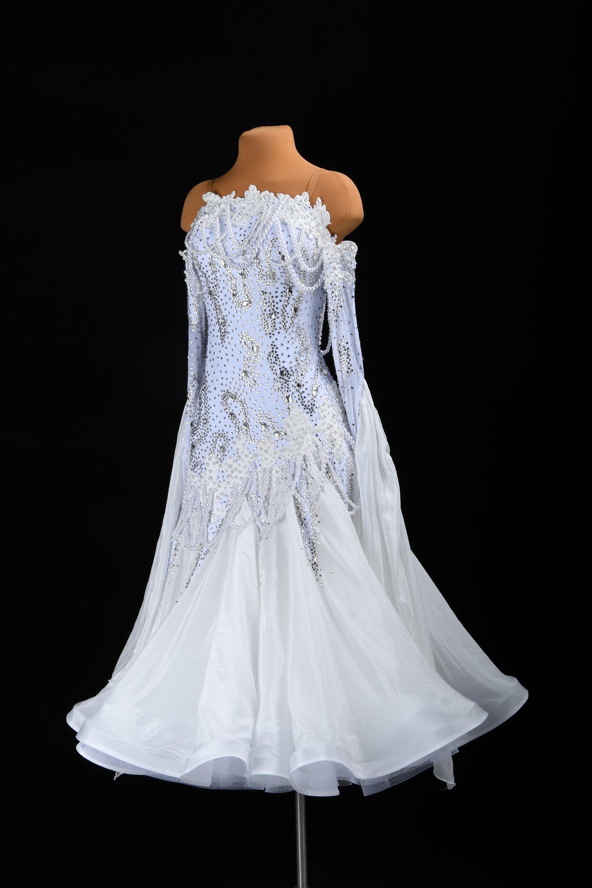 White Ballroom Dress