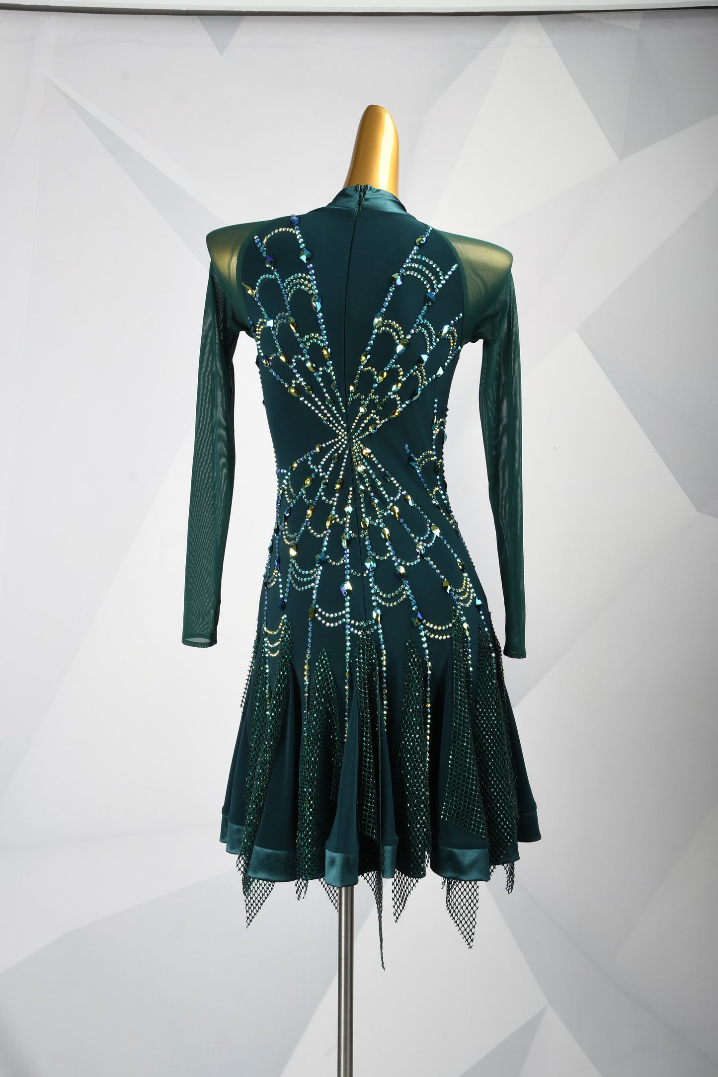 Silent Lagoon | Latin Competition Dress | DSC_7981