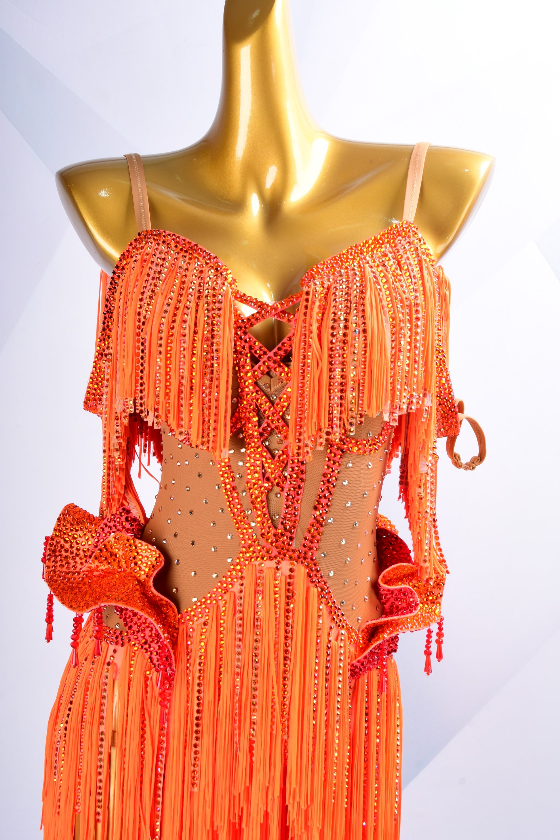 Crystal Latin Competition Dress
