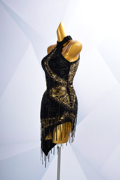 Black Latin Dress