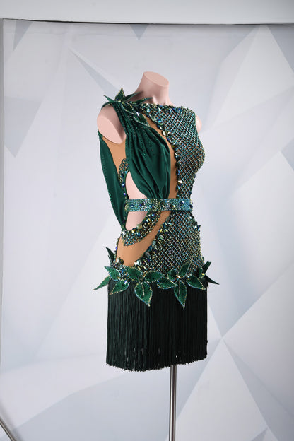 Secret Garden | Fringe Latin Dress | DSC_2080