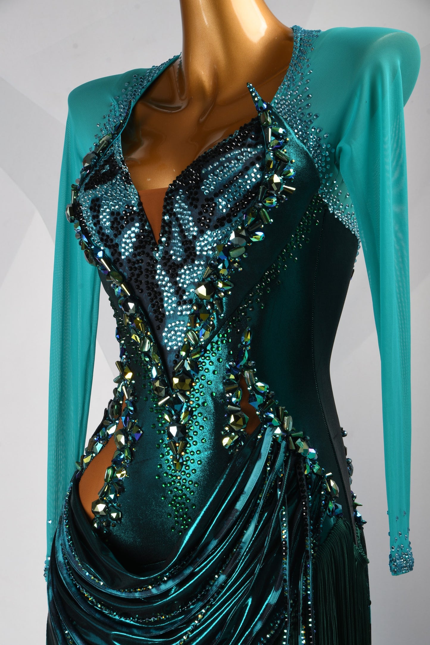 Custom Latin Dance Dress