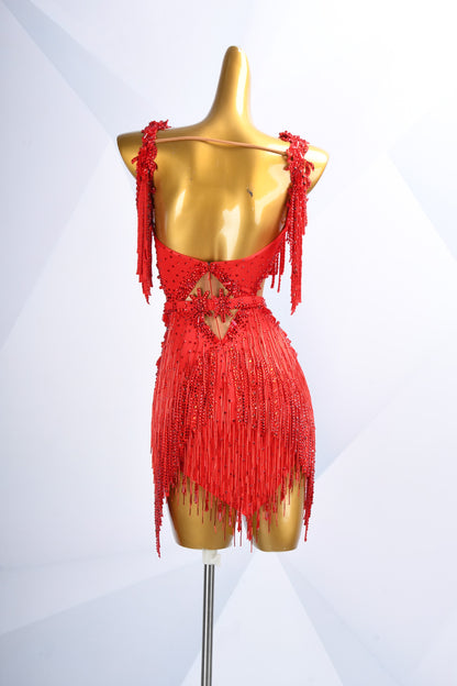 Red Latin Dress