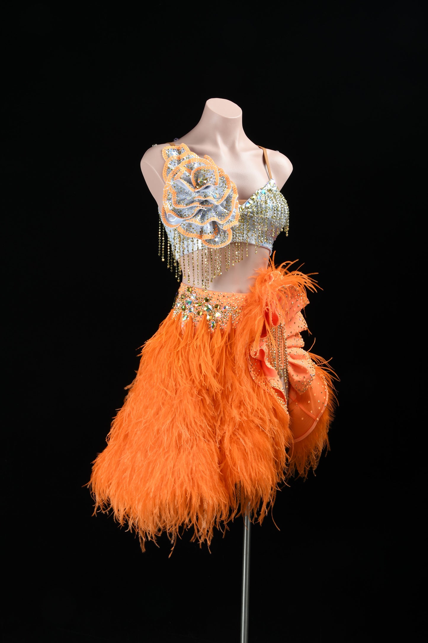 Texture as Movement | Latin Competition Dress | DSC_8941