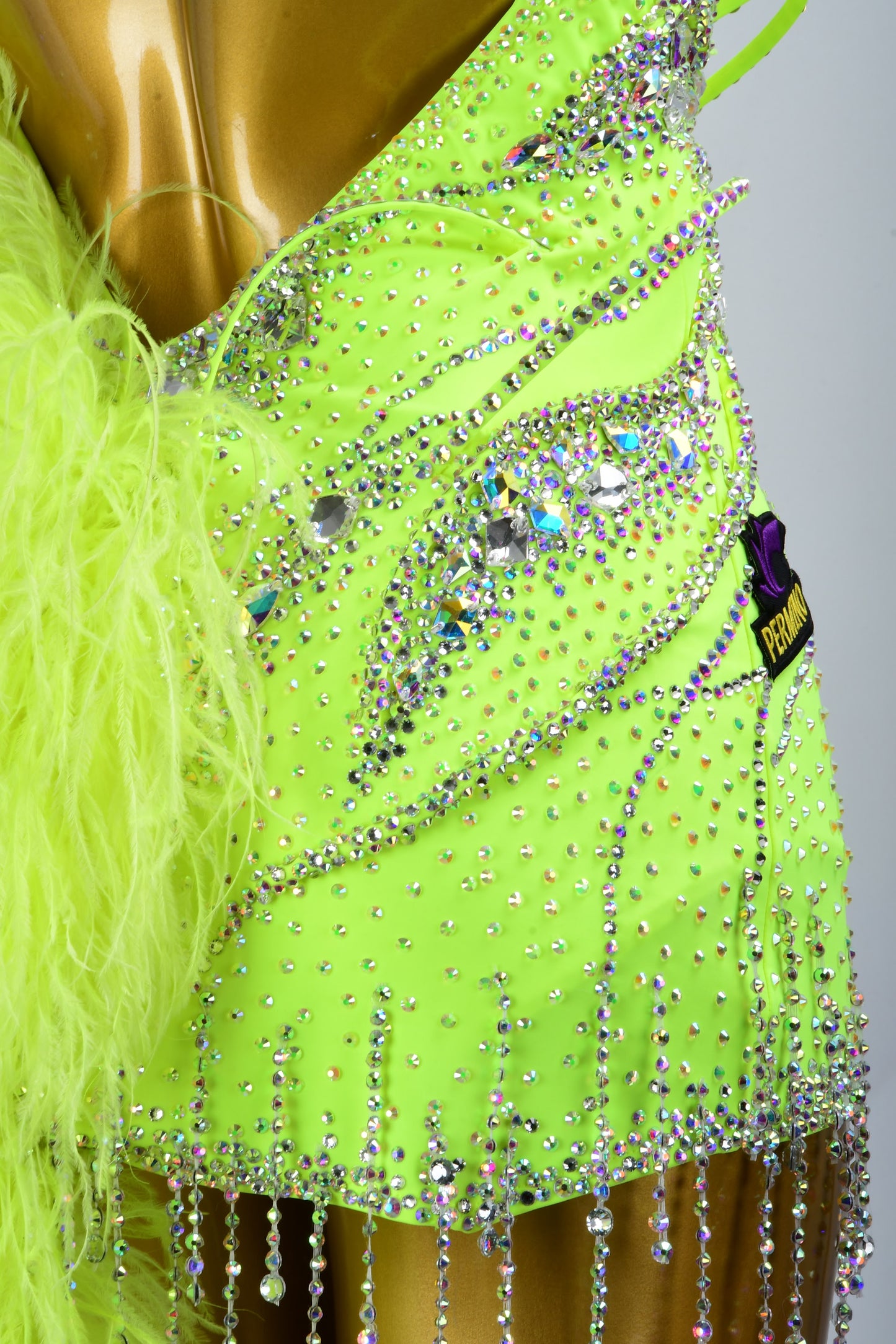 Neon Latin Dress