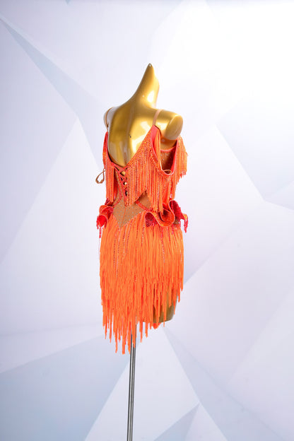 Crystal Latin Competition Dress